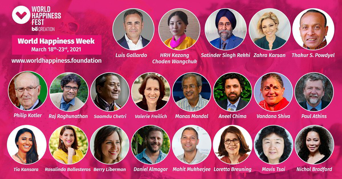 World Happiness Foundation Board Of Advisors